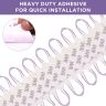 AllExtreme EXTMLIW LED Module Light Interior Exterior 12V 5730 Injection Decorative Lamp with Adhesive Backside for Car, Home & Decoration (20 Strips, White)