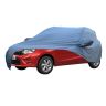 Allextreme MC7006 Car Body Cover Compatible with Maruti Suzuki Celerio Custom Fit Dustproof UV Heat Resistant Indoor Outdoor Body Protection (Blue with Mirror)