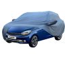 Allextreme TR7006 Car Body Cover Compatible with Tata Tigor Custom Fit Dustproof UV Heat Resistant Indoor Outdoor Body Protection (Blue with Mirror)