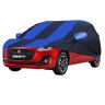 Allextreme SF7009 Car Body Cover Compatible with Maruti Suzuki Swift Custom Fit Dustproof UV Heat Resistant Indoor Outdoor Body Protection (Navy Blue & Blue)