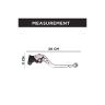 Allextreme AX-LEV61 Clutch Brake Lever Heavy Duty 6 Positions Adjustment for Honda Dio (Silver, 2 Pcs)