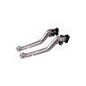 Allextreme AX-LEV61 Clutch Brake Lever Heavy Duty 6 Positions Adjustment for Honda Dio (Silver, 2 Pcs)