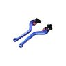 Allextreme AX-LEV58 Clutch Brake Lever Heavy Duty 6 Positions Adjustment for Honda Dio (Blue, 2 Pcs)