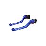 Allextreme AX-LEV58 Clutch Brake Lever Heavy Duty 6 Positions Adjustment for Honda Dio (Blue, 2 Pcs)