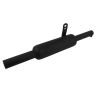 AllExtreme TBSL047B Indori Model Exhaust Silencer for BS3 and BS4 Model Bullet 350cc and 500cc (Black)