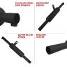AllExtreme TBSL047B Indori Model Exhaust Silencer for BS3 and BS4 Model Bullet 350cc and 500cc (Black)
