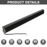 Allextreme EXF40L1 40 LED Fog Light 20 Inch Flood LED Work Double Row White Light Waterproof Driving Lamp Universal for Car Motorcycle Bike (120W, 1 Pc)