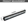 Allextreme EXF48L1 48 LED Fog Light 21 Inch Flood LED Work Double Row White Light Waterproof Driving Lamp Universal for Car Motorcycle Bike (96W, 1 Pc)