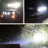 Allextreme EXF48L1 48 LED Fog Light 21 Inch Flood LED Work Double Row White Light Waterproof Driving Lamp Universal for Car Motorcycle Bike (96W, 1 Pc)