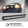 Allextreme EXF48L1 48 LED Fog Light 21 Inch Flood LED Work Double Row White Light Waterproof Driving Lamp Universal for Car Motorcycle Bike (96W, 1 Pc)
