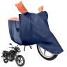 Allextreme L-7011 Full Bike Body Cover Water Resistant Dustproof Rustproof UV Protection Cover Compatible for Pulsar above 180cc and Upto Royal Enfield Bullet Size (Navy Blue & Orange, Large)