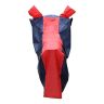 Allextreme L-7012 Full Bike Body Cover Water Resistant Dustproof Rustproof UV Protection Cover Compatible for Pulsar above 180cc and Upto Royal Enfield Bullet Size (Navy Blue & Red, Large)