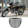 Allextreme EXPVC01 PVC Front Head Light, Tail Light & Indicator Grill Cover Set Compatible With Hero Passion (Black)