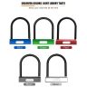 AllExtreme ANS-U1L Bluetooth Anti Theft U Lock with Combination Password & App Unlock for Car, Motorcycle, Bicycle & Home