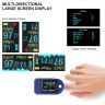 Allextreme Fingertip Pulse Oximeter with OLED Display Blood Oxygen SpO2 Saturation Level, Heart Rate Monitor & Waveform Sensor