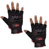 Allextreme EXO2FG10 Probiker Motorcycle Half Finger Riding Gloves for Bike Racing & Sports Hand Glove for Men and Women (XL, Red)