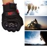 Allextreme EXO2FG10 Probiker Motorcycle Half Finger Riding Gloves for Bike Racing & Sports Hand Glove for Men and Women (XL, Red)