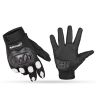 Allextreme EXO2FG08 Probiker Motorcycle Full Finger Riding Gloves for Bike Racing & Sports Hand Glove for Men and Women (XL, White)