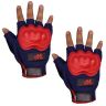 Allextreme EXO2FG12 Probiker Motorcycle Half Finger Riding Gloves for Bike Racing & Sports Hand Glove for Men and Women (XL, Orange)