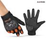 Allextreme EXO2FG04 Probiker Motorcycle Full Finger Riding Gloves for Bike Racing & Sports Hand Glove for Men and Women (XL, Orange)