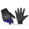 Allextreme EXO2FG01 Probiker EXO2FG01 Protective Full Finger Gloves Anti-Skid Surface Breathable Bike Riding Glove for Motorcycle Cycling Climbing Mountaineering Hiking (XL, Blue)