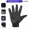 Allextreme EXO2FG01 Probiker EXO2FG01 Protective Full Finger Gloves Anti-Skid Surface Breathable Bike Riding Glove for Motorcycle Cycling Climbing Mountaineering Hiking (XL, Blue)