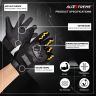 Allextreme EXO2FG02 Motorcycle Full Finger Riding Gloves for Bike Racing & Sports Hand Glove for Men and Women (XL, Yellow)