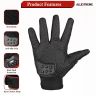 Allextreme EXO2FG05 Probiker Motorcycle Full Finger Riding Gloves for Bike Racing & Sports Hand Glove for Men and Women (XL, Red)