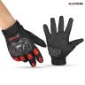Allextreme EXO2FG05 Probiker Motorcycle Full Finger Riding Gloves for Bike Racing & Sports Hand Glove for Men and Women (XL, Red)