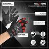 Allextreme EXO2FG05 Probiker Motorcycle Full Finger Riding Gloves for Bike Racing & Sports Hand Glove for Men and Women (XL, Red)