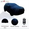 Allextreme KS7008 Car Body Cover Compatible with Kia Sonet Custom Fit Dustproof UV Heat Resistant Indoor Outdoor Body Protection (Navy Blue with Mirror)