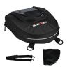 Allextreme 13L Magnetic Tank Bag for Bike | Universal Fit Motorcycle Storage with Rain Cover, Strong Magnets & Multi-Pocket Design | Travel Riding Gear for Daily Commute & Touring (Black)