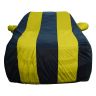 Allextreme D7016 Car Body Cover Compatible with Maruti Suzuki Dzire Custom Fit Dustproof UV Heat Resistant Indoor Outdoor Body Protection (Navy Blue & Yellow)