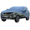 Allextreme TN7006 Car Body Cover Compatible with Tata Nexon Custom Fit Dustproof UV Heat Resistant Indoor Outdoor Body Protection (Blue with Mirror)
