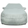 Allextreme ME7003 Car Body Cover Compatible with Maruti Suzuki Ertiga Custom Fit Dustproof UV Heat Resistant Indoor Outdoor Body Protection (Silver with Mirror)
