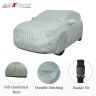 Allextreme ME7003 Car Body Cover Compatible with Maruti Suzuki Ertiga Custom Fit Dustproof UV Heat Resistant Indoor Outdoor Body Protection (Silver with Mirror)