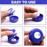 AllExtreme EXCFR1 Car Air Freshener Double Ring Solar Energy 360° Revolving Refillable Aromatherapy Diffuser Scented Perfume Fragrance for SUV & Sedan (1 Pc, Color may vary)