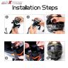 Allextreme EXMHH1 Motorcycle Helmet Fixed Support Holder Trestle for gopro hero6/5/4 for Xiaoyi 4k Sports Camera Accessories