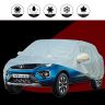 Allextreme TN7007 100% Tested Waterproof Car Body Cover Compatible with Tata Nexon Custom Fit Dustproof UV Heat Resistant Indoor Outdoor Body Protection (Reflective Silver with Mirror)