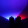 Allextreme EXLPRBL2 3 LED Flash Strobe Light Police Emergency Warning Lamp for Motorcycle, Car & Bike (6W, Random Color, 2 Pcs)