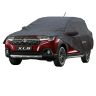 Allextreme MXL67004 Car Body Cover Compatible with Maruti Suzuki XL6 Custom Fit Dustproof UV Heat Resistant Indoor Outdoor Body Protection (Grey with Mirror)