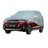 Allextreme MXL67007 100% Tested Waterproof Car Body Cover Compatible with Maruti Suzuki XL6 Custom Fit Dustproof UV Heat Resistant Indoor Outdoor Body Protection (Reflective Silver with Mirror)