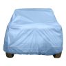 Allextreme MXL67006 Car Body Cover Compatible with Maruti Suzuki XL6 Custom Fit Dustproof UV Heat Resistant Indoor Outdoor Body Protection (Blue with Mirror)