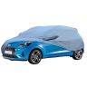 Allextreme HI5001 Car Body Cover Compatible with Hyundai Old i10 Custom Fit Dustproof UV Heat Resistant Indoor Outdoor Body Protection (Blue with Mirror)