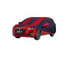 Allextreme MN5003 Car Body Cover Compatible with Maruti Suzuki Swift 2021 Custom Fit Dustproof UV Heat Resistant Indoor Outdoor Body Protection (Navy Blue & Orange with Mirror)