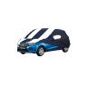 Allextreme MCU5005 Car Body Cover Compatible with Maruti Suzuki Celerio Custom Fit Dustproof UV Heat Resistant Indoor Outdoor Body Protection (Navy Blue & White with Mirror)