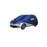 Allextreme TAU5002 Car Body Cover Compatible with Tata Altroz Custom Fit Dustproof UV Heat Resistant Indoor Outdoor Body Protection (Navy Blue & Blue with Mirror)