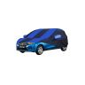 Allextreme MCU5002 Car Body Cover Compatible with Maruti Suzuki Celerio Custom Fit Dustproof UV Heat Resistant Indoor Outdoor Body Protection (Navy Blue & Blue with Mirror)