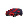 Allextreme NZV5004 Car Body Cover Compatible with New Jazz Custom Fit Dustproof UV Heat Resistant Indoor Outdoor Body Protection (Navy Blue & Red with Mirror)