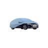 Allextreme HVK5001 Car Body Cover Compatible with Hyundai Verna Custom Fit Dustproof UV Heat Resistant Indoor Outdoor Body Protection (Blue with Mirror)